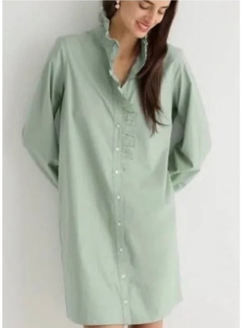 J. Crew Cottage Shirt Dress Size 16